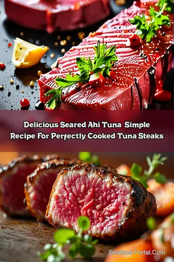 Delicious Seared Ahi Tuna: Simple Recipe for Perfectly Cooked Tuna Steaks