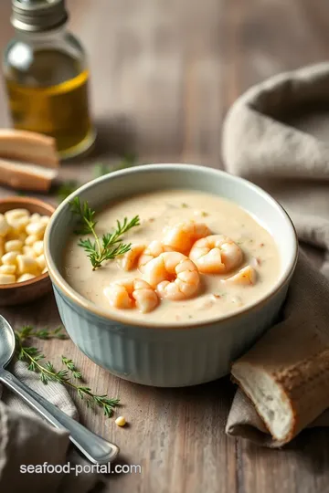 Quick Shrimp Chowder with Creamy Flavor ingredients