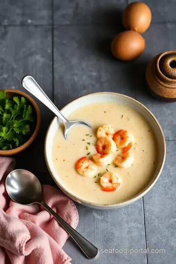 Quick Shrimp Chowder with Creamy Flavor presentation