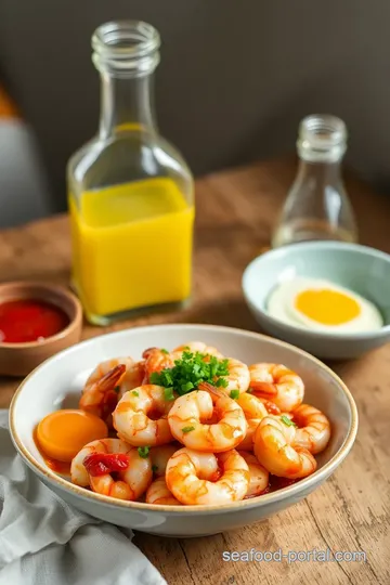 Delicious Shrimp and Egg Stir-Fry ingredients