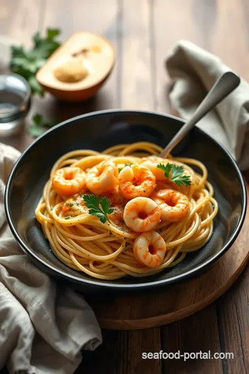 Sautéed Shrimp Scampi Pasta - Quick & Easy presentation