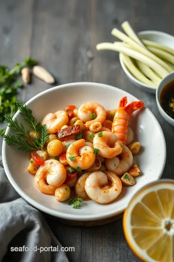 Quick Squid and Prawn Medley Delight ingredients