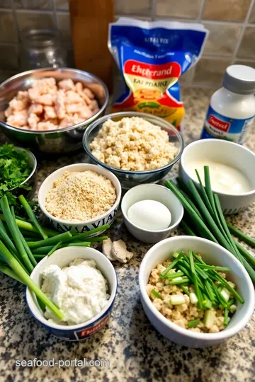 Deliciously Baked Crab Cakes with a Zesty Remoulade ingredients