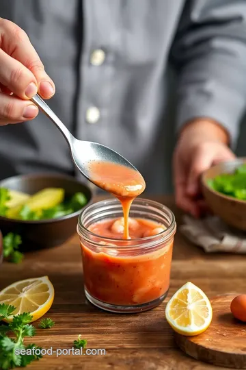 Quick & Zesty Shrimp Cocktail Sauce presentation