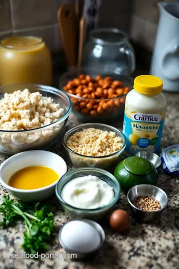 Easy Peasy Crab Cakes: A Taste of the Ocean! ingredients