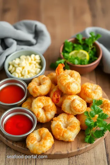 Fried Prawn Rissoles - Crispy Seafood Bites ingredients