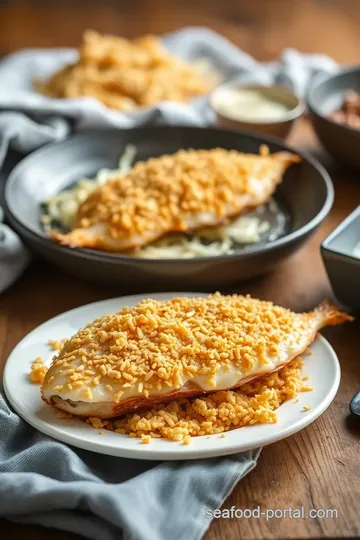 Fry Deboned Fish with Crunchy Cornflake Crust steps