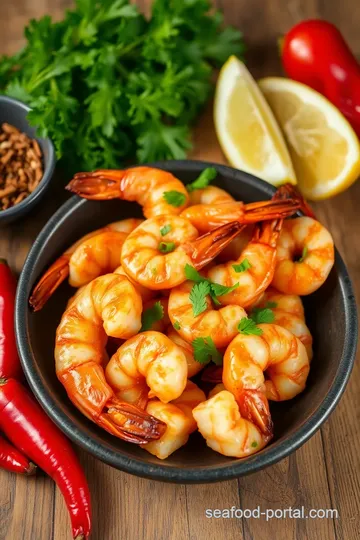 Delicious Pepper Shrimp Recipe ingredients