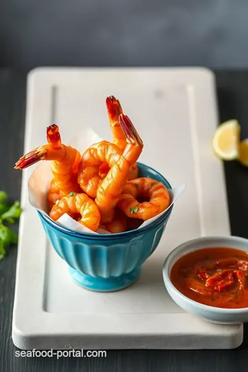 Delicious Pepper Shrimp Recipe presentation