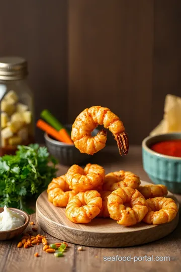 Fry Veg Bread Prawns - Crispy Vegetarian Snack ingredients