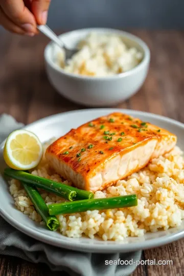 Ginger-Infused Salmon Rice Delight steps