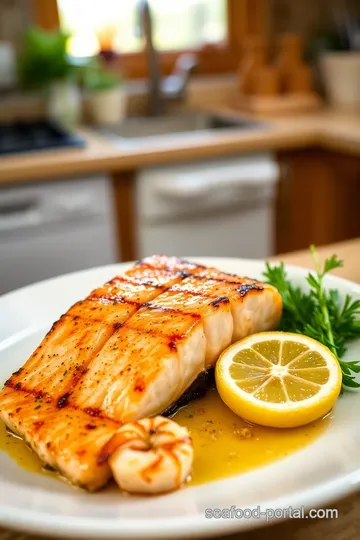 Grilled Salmon with Lemon Herb Marinade steps