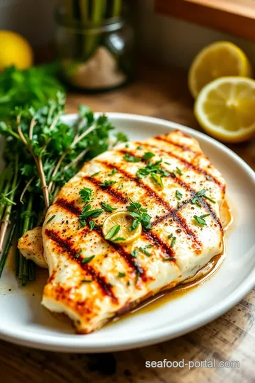 Grilled Sea Bass with Fresh Herbs steps