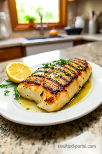 Grilled Black Sea Bass with Lemon Herb Marinade steps