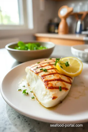 Grilled Lemon Herb Sea Bass steps