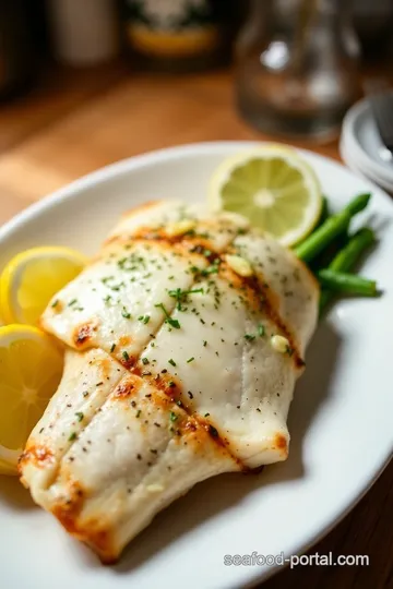 Grilled Lemon Herb Sea Bass with Garlic Butter Sauce steps