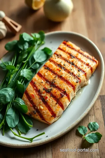 Grilled Salmon with Garlic Spinach & Carrots ingredients