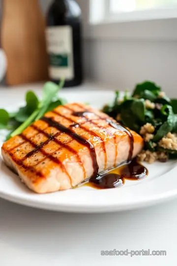 Grilled Salmon with Balsamic Glaze steps