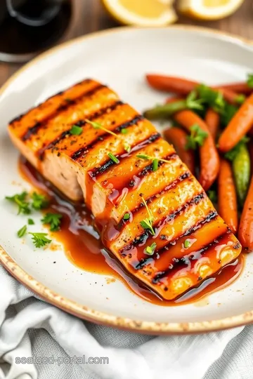 Bourbon-Glazed Salmon steps