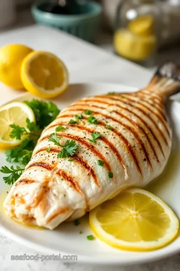 Grilled Sea Bass with Tangy Lemon Flavor steps