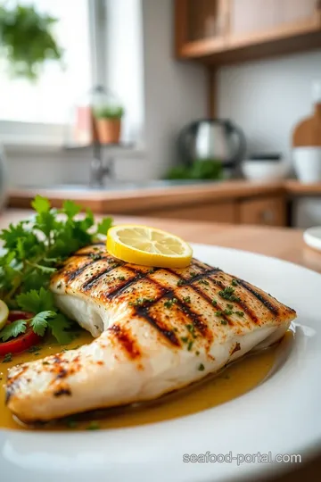 Grilled Sea Bass with Fresh Herb Marinade steps