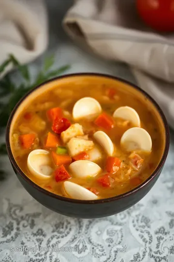 Hearty Manhattan Clam Chowder: A Taste of the City presentation