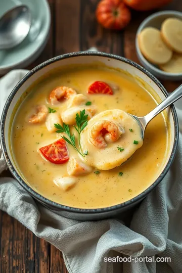 Cooked Seafood Chowder with Creamy Goodness steps