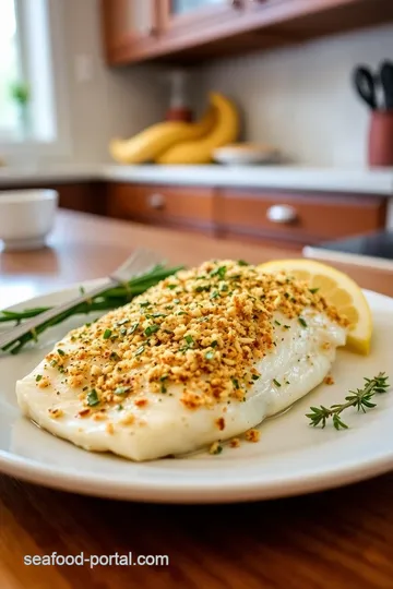 Herb-Crusted Sea Bream with Lemon Butter Sauce steps