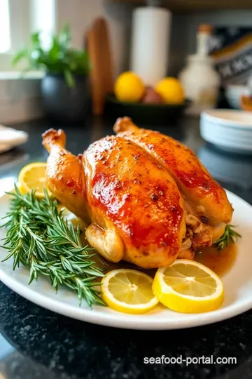 Herb-Roasted Cornish Game Hens with Garlic and Lemon steps