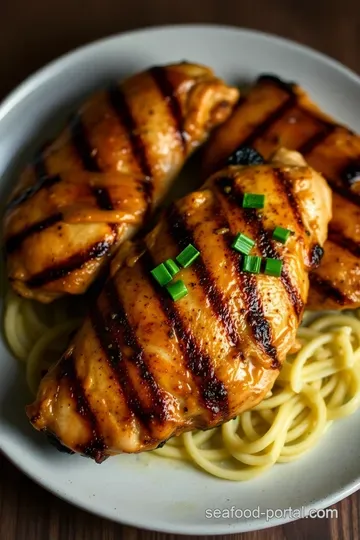 Honey Mustard Grilled Chicken: A Sweet and Savory Delight presentation