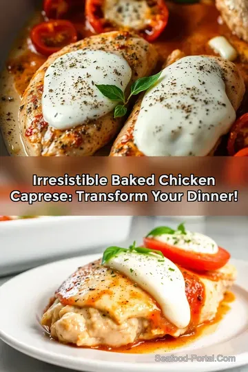 Irresistible Baked Chicken Caprese: Transform Your Dinner!