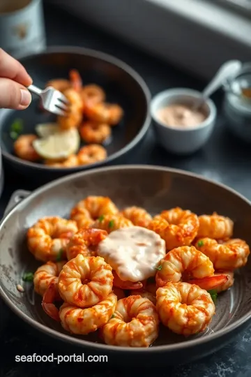 Fried Shrimp with Spicy Creamy Sauce steps