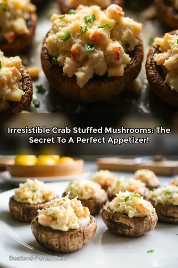 Irresistible Crab Stuffed Mushrooms: The Secret to A Perfect Appetizer!
