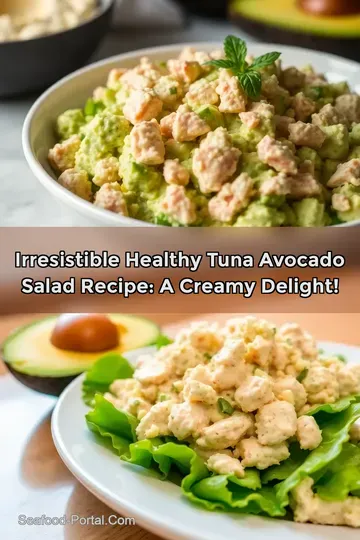 Irresistible Healthy Tuna Avocado Salad Recipe: A Creamy Delight!