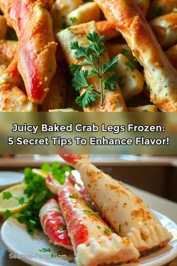 Juicy Baked Crab Legs Frozen: 5 Secret Tips to Enhance Flavor!