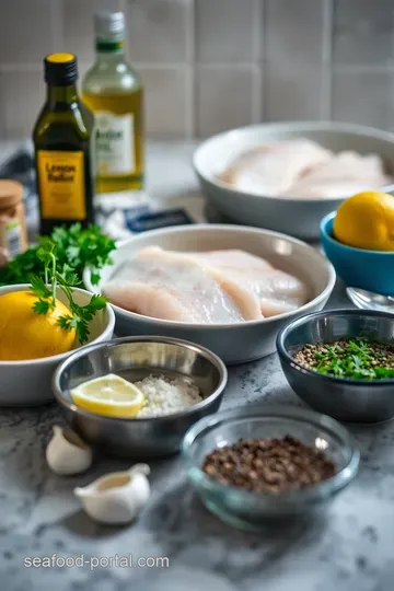 Lemon Herb Baked Cod: A Simple Delight ingredients