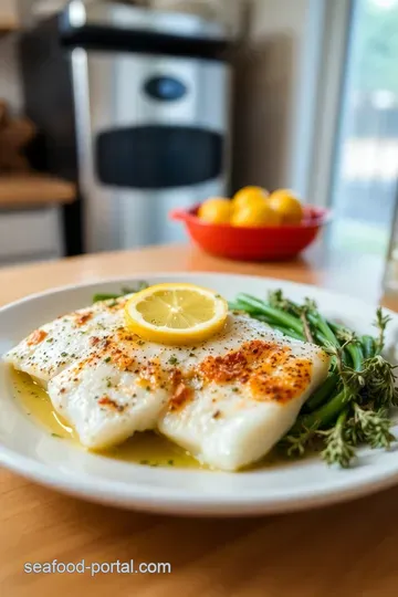 Lemon Herb Baked Orange Roughy with a Crunchy Topping steps