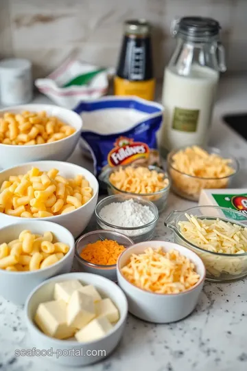 Macaroni and Cheese Seafood: 7 Best Comfort Food Recipes ingredients