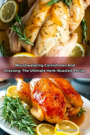 Mouthwatering Cornish Hen and Dressing: The Ultimate Herb-Roasted Recipe