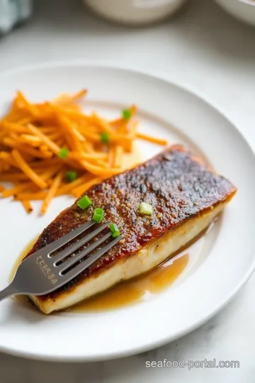 Nobu-Style Miso-Glazed Sea Bass steps