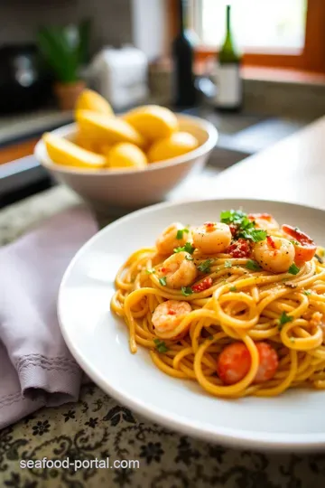Ocean' s Bounty Pasta: A Delightful Seafood Medley steps