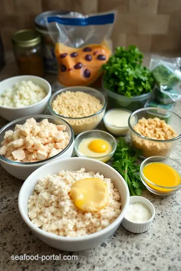 Oven-Baked Crab Cakes: A Taste of Coastal Delights ingredients