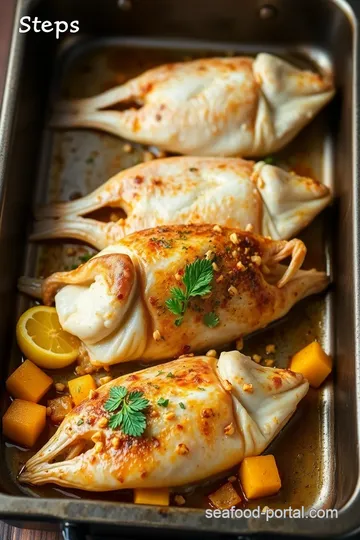 Oven-Baked Monk Fish in Coconut Sauce steps