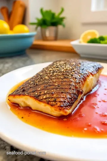 Pan-Seared Black Sea Bass with Lemon Butter steps