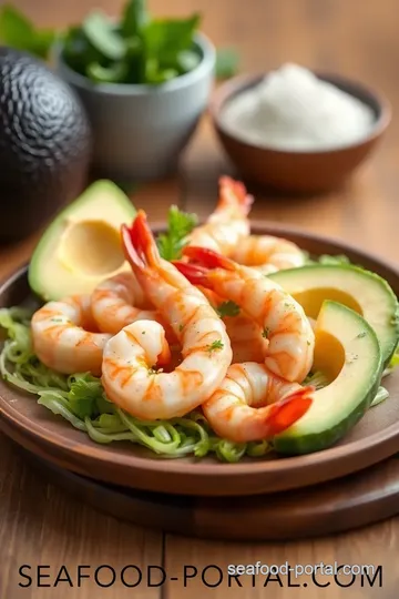 Pan-Seared Prawn & Avocado Delight ingredients