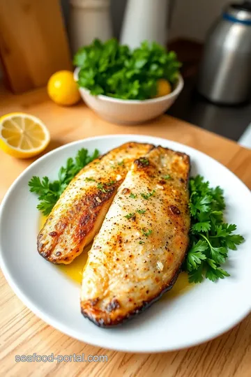 Pan-Seared Sea Trout with Zesty Lemon Sauce steps