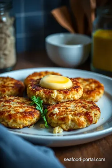 Quick and Tasty Crab Cakes Using Canned Crab Meat presentation