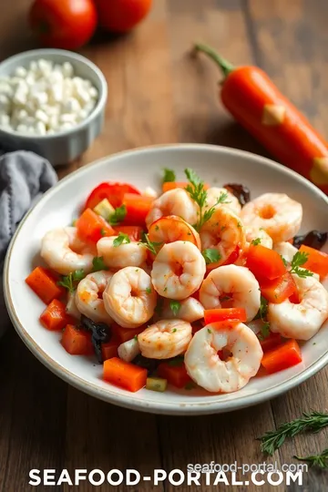 Vibrant Quick Seafood Salad with Fresh Ingredients steps