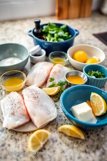 Pan-Seared Corvina Sea Bass with Lemon Herb Sauce ingredients