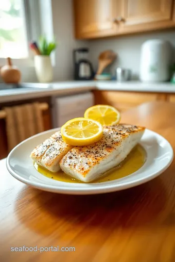 Pan-Seared Corvina Sea Bass with Lemon Herb Sauce steps